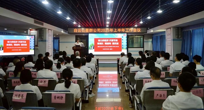 奮力拼經(jīng)濟！星群公司召開2025年上半年工作會議